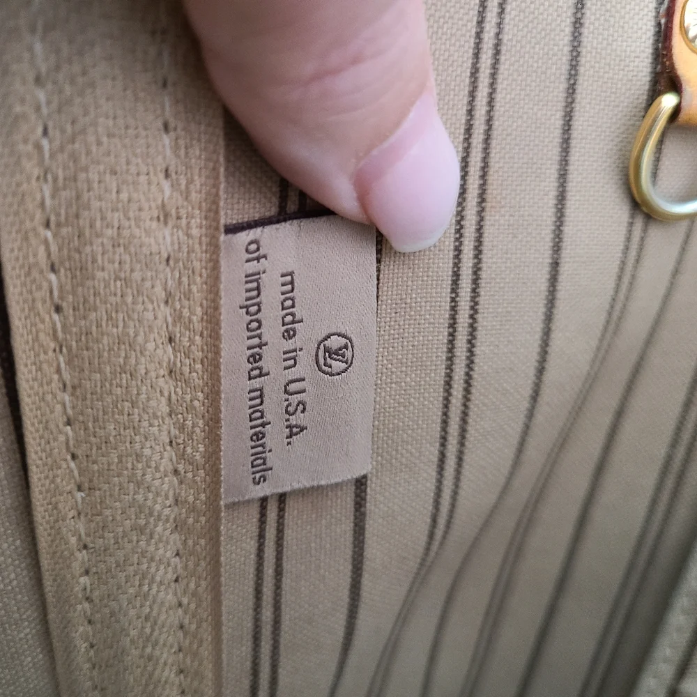 Authentic euc neverfull mm with box, dustbag, original receipt - Picture 16 of 16